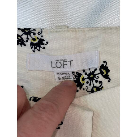 Ann Taylor Loft Rivera Pant - Size 8‎ - Cotton with Stretch - Picture 8 of 14